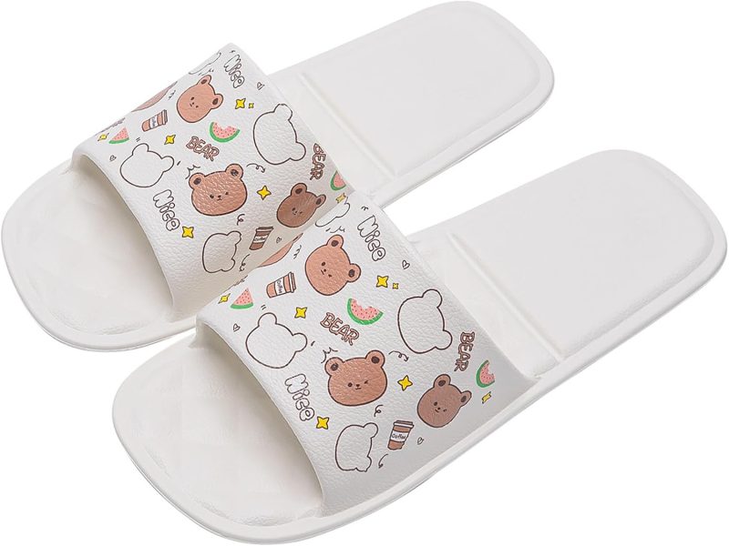 Travel Slippers for Women and Men, Portable Foldable Slippers with Storage Bag, Soft Comfy Non-Slip Quick Dry House Bathroom Shower Shoes Spa Gym Swimming Beach Sandals