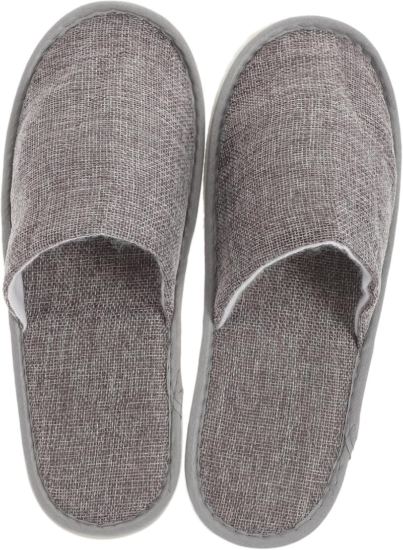 Japanese Style Portable Folding Slippers for Indoor Use Lightweight Washable Travel Footwear for Home Hotel Guests Color Space Saving Design